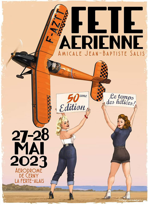 Affiche 2023 Meeting de la Ferté Alais Amicale JeanBaptiste Salis Affiche 2023 Meeting de la Ferté Alais Amicale JeanBaptiste Salis